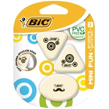 BIC Radiergummi MINI FUN 3er Set