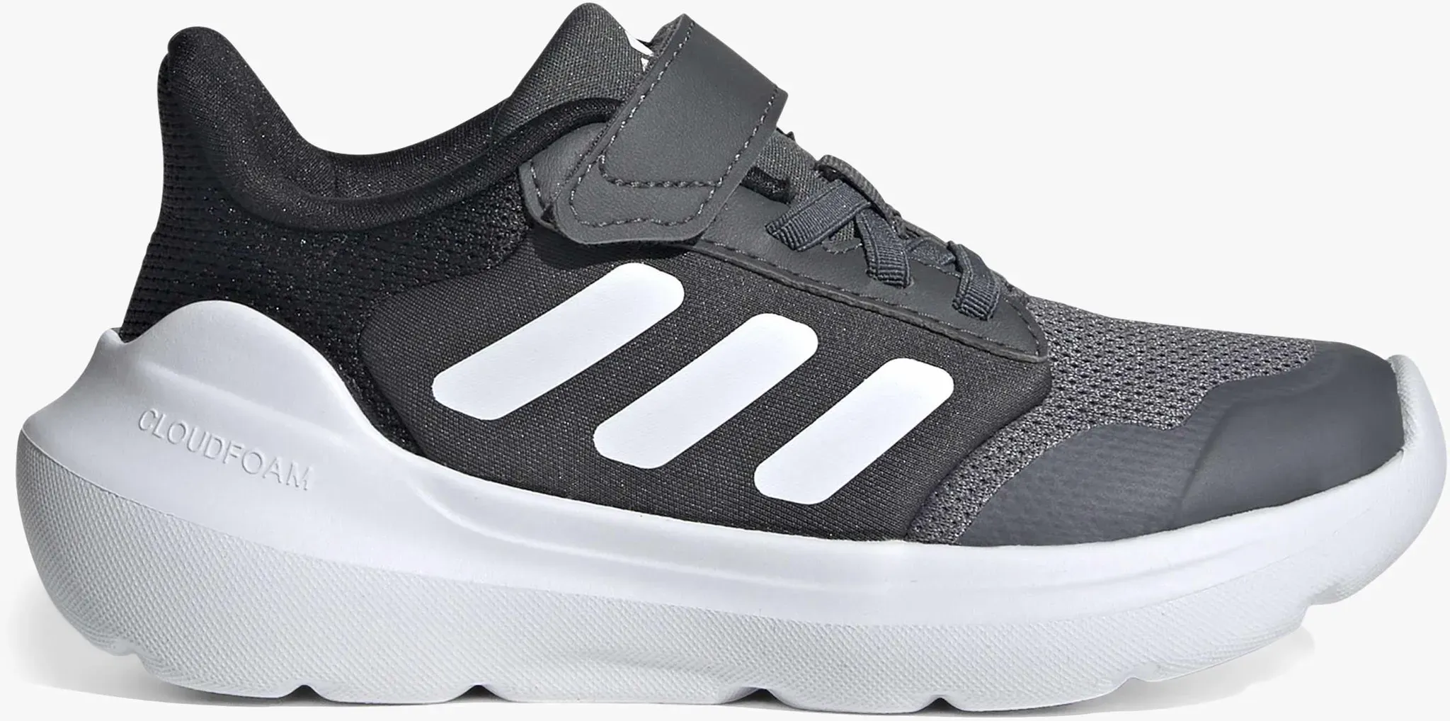 adidas Tensaur Run  3.0 El C Sneaker Grau, Kinder, Größe: 30, Material: Mesh/Textil - adidas Tensaur Run  3.0 El C Sneaker Grau, Kinder, Größe: 30, Material: Mesh/Textil - man - Grau