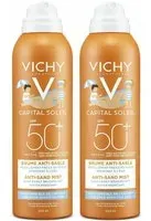 VICHY Capital Soleil Brume anti-sable enfants SPF50+ 200ml Spray 2x200 ml