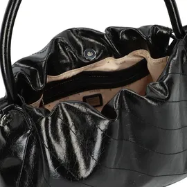 GUESS Schultertasche Amys Drawstring Tote Black