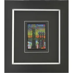 Kunstdruck HUNDERTWASSER - bunt