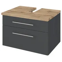 Held Waschbeckenunterschrank Davos 60 x 41 x 47 cm Grau