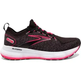 Brooks Glycerin StealthFit 20 Damen black/blackened pearl/diva pink 42,5