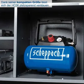SCHEPPACH HC06 ölfrei 6L 8bar 1200W | 5 m Sprialschlauch