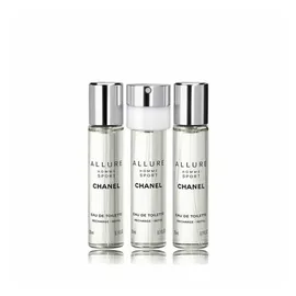 Chanel Allure Homme Sport Eau de Toilette Refill 3 x 20 ml