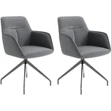 byLIVING Esszimmerstuhl Memphis / grau