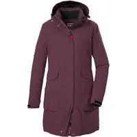 KILLTEC Damen Funktionsparka, 42, in lila Pflaume4410