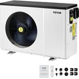 Vevor Elektrische Pool-Wärmepumpe 1,48–7,11 kW Energiesparende variable Frequenz