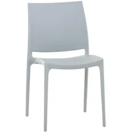 CLP Gartenstuhl Maya 44 x 44 x 81 cm grau