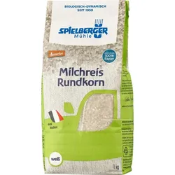 Spielberger Milchreis Rundkorn weiß demeter 1kg