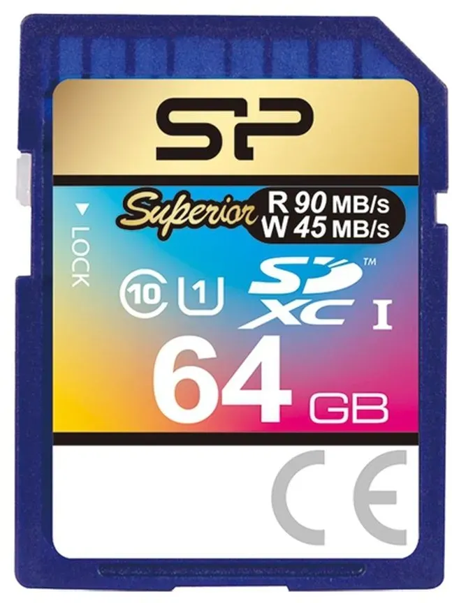 Superior SDXC UHS-I Karte 64GB