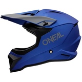 O'Neal 1SRS SOLID Motocross Helm, Blau Größe XL
