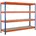 Holz/Spanplatte 184 x 198 x 77 cm blau 720 kg Fachlast