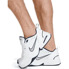 Nike Air Monarch IV White/Metallic Silver 46