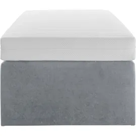 Westfalia Schlafkomfort Boxspringbett 90 x 200 cm Grau