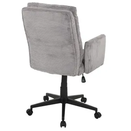 Duo Collection Charly Drehstuhl Cord Grau