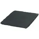 Novaliv Servierplatte 4041041692478-1xStuck, (1-tlg), Schieferplatte quadratisch I 15x15x0,5 cm I Schiefer Platte Schieferte