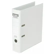 Elba Ordner Rado brillant DIN A4 Rückenbreite: 80mm Weiß 2 Bügel 100022618