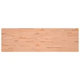 vidaXL Schreibtischplatte 180x55x2,5 cm Massivholz Buche