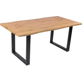 möbelliebling Josy 180 x 76 x 90 cm Wildeiche schwarz