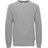 !Solid Rundhalspullover SDGorell", Herren, Gr. XXL, grau (griffin melange), Obermaterial: 70% Baumwolle CO recyc.. 30% Polyester Pol. recyc.., Pullover Rundhalspullover