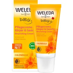 Weleda Baby Pflegecreme Calendula Körper & Gesicht 30 ml Creme