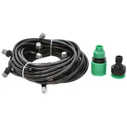 Nebeldüsenset 10m Bewässerungsschlauch Sprinkler 3128