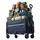 Relaxdays Bollerwagen faltbar blau