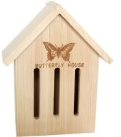 Schmetterlingshaus Nistkasten mit Aufhänger aus Kiefernholz