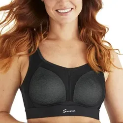 Swegmark BH Stability CoolMax Moulded Cup Sports Bra Schwarz G 90 Damen