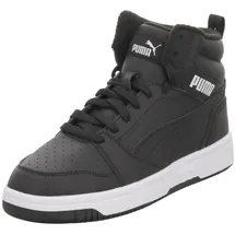 Puma Rebound V6 Mid WTR Kinder Schwarz/Weiß 39