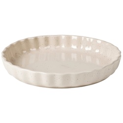 Broste Copenhagen - Vig Tortenplatte, Ø 29 x H 4,5 cm, beige