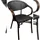 CLP Gartenstuhl Madetta 57 x 57 x 83 cm braun