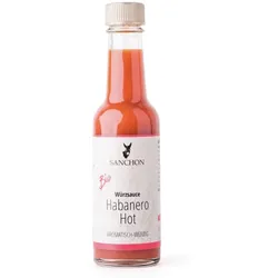 Sanchon Würzsauce Habanero Hot bio