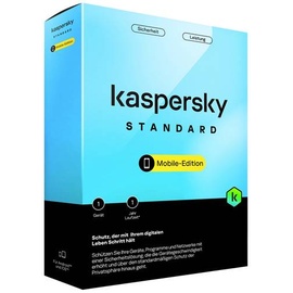 Kaspersky Lab Kaspersky Standard Mobile Edition Jahreslizenz, 1 Lizenz Android Antivirus