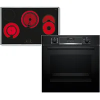 Bosch HBD632LS82 Herdset groß AutoClean Ecoclean mit 80 cm