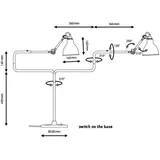 'dcw editions' Lampe Gras No 317 Schwarz