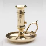 Kerzenleuchter Schiebeleuchter Metall Gold