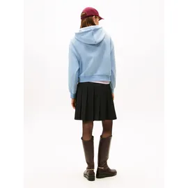 Tommy Hilfiger Classic Script Hoodie Brisk Blue Heather M