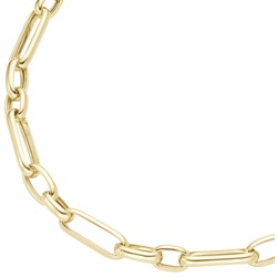 Giorgio Martello Milano Kette Gliederkette, gelb vergoldet, Silber 925 Ketten   Gold Damen 