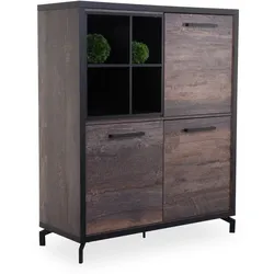 Highboard KUTA - BHT 125.30x152.80x50 cm