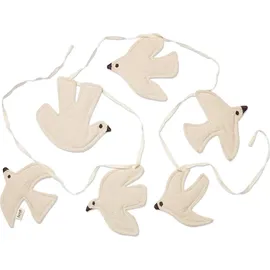Ferm Living Swif Bird Girlande, gebrochenes Weiß
