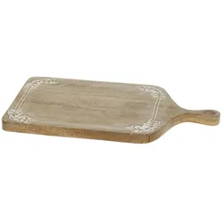 Chic Antique Tours Tapasbrett aus Mangoholz, 2x46x25 cm