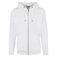 URBAN CLASSICS Basic Terry Reißverschlusspullover White L