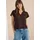 Cecil Kurzarm Shirt im Tunika-Look - Braun