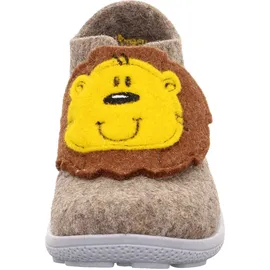 superfit Slipper Beige/Grau 26