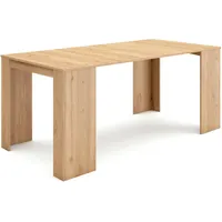 SKRAUT HOME Ausziehbarer Konsolentisch, 180x90x77cm, Für 8 Personen, Esstisch,