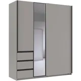 Z2 Schwebetürenschrank Stade - B/H/T: ca. 168,00x198,00x63,00