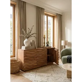 KADIMA DESIGN Sideboard 160 x 75 x 43 cm Braun