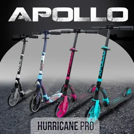 Apollo City Scooter - Hurricane - schwarz/mint | Gr.: onesize